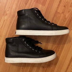 Women’s Polo Leather High Top Sneakers, size 7.5